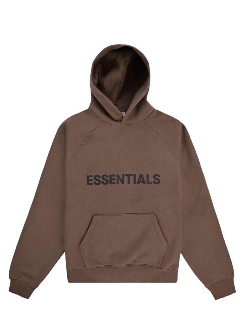 Fear of God Essentials x SSENSE Pullover Hoodie Applique Logo Rain Drum